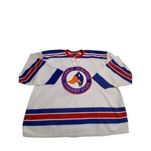 Y2K Vintage SP Mens sz XXL Hockey Jersey PUDDLE JUMPERS Hockey Club Blokcore New